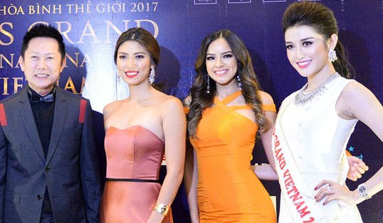 Hoa hậu Hòa bình Thế giới 2017 'giang tay' với người đẹp phẫu thuật 