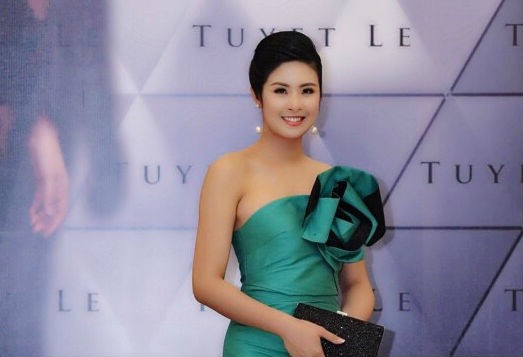 Hoa hậu Ngọc Hân khoe sắc tại Deep Fashion show