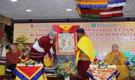 Giao lưu văn hóa Phật giáo Việt Nam- Nga và Ấn Độ