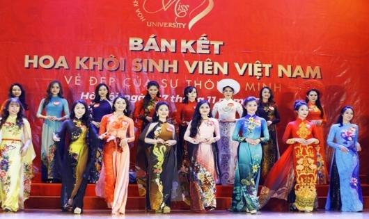15 nữ sinh lọt vào chung kết Hoa khôi sinh viên Việt Nam 2018