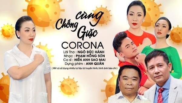 Sao mai Hiền Anh ra MV 'Cùng chống giặc Corona'