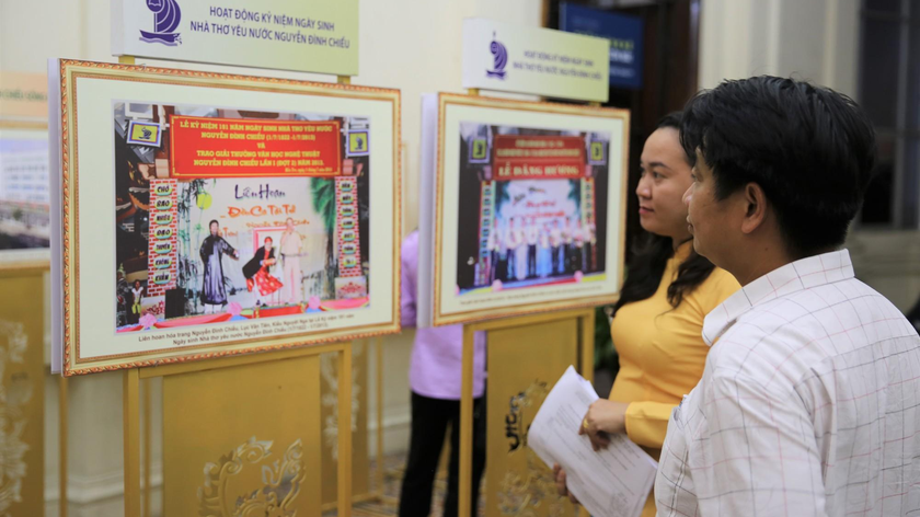 95 hình ảnh và tư liệu tại Triển lãm “Danh nhân văn hóa Nguyễn Đình Chiểu - Cuộc đời và sự nghiệp”