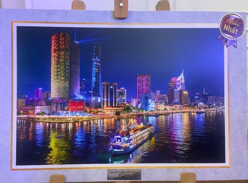 “Đêm Sài Gòn” giải nhất cuộc thi ảnh quảng bá du lịch năm 2022 (ảnh BTC).