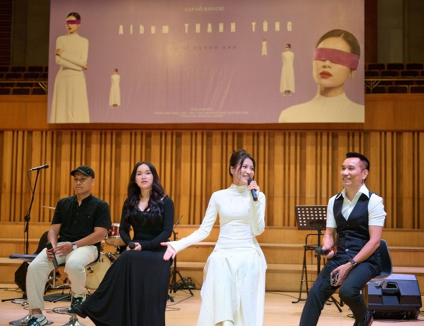 Sao Mai Quỳnh Anh hát nhạc Thanh Tùng với sự thử nghiệm mang tính đột phá (ảnh BTC).