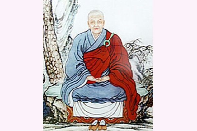 Bức họa chân dung thiền sư Huyền Quang (Ảnh minh họa).

