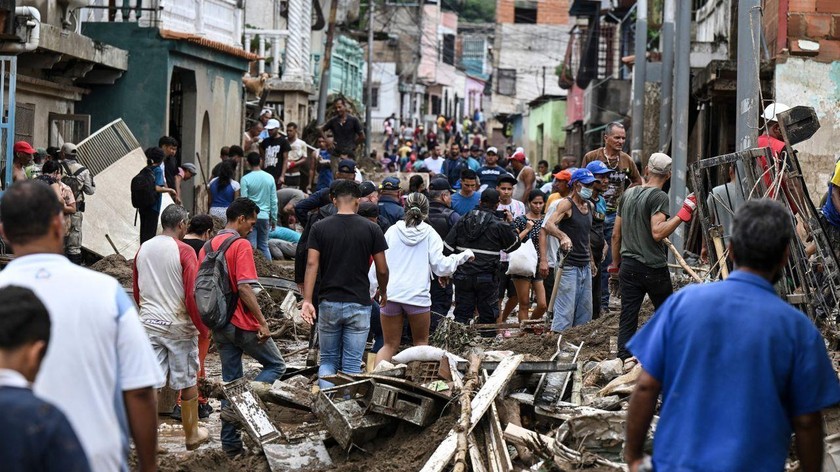 Vụ sạt lở đất tồi tệ nhất từ ​​trước đến nay đã xảy ra ở Venezuela. 