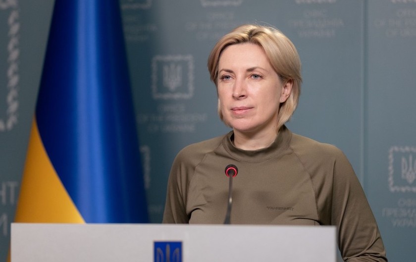 Phó Thủ tướng Ukraine Iryna Vereshchuk. 