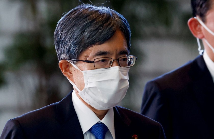 Bộ trưởng Nội vụ Nhật Bản Terada Minori. Ảnh: REUTERS.
