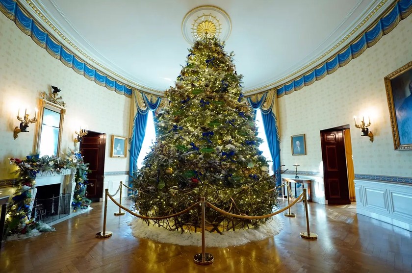 Khám phá trang hoàng lộng lẫy để đón Giáng sinh 2022 ở Nhà Trắng ...