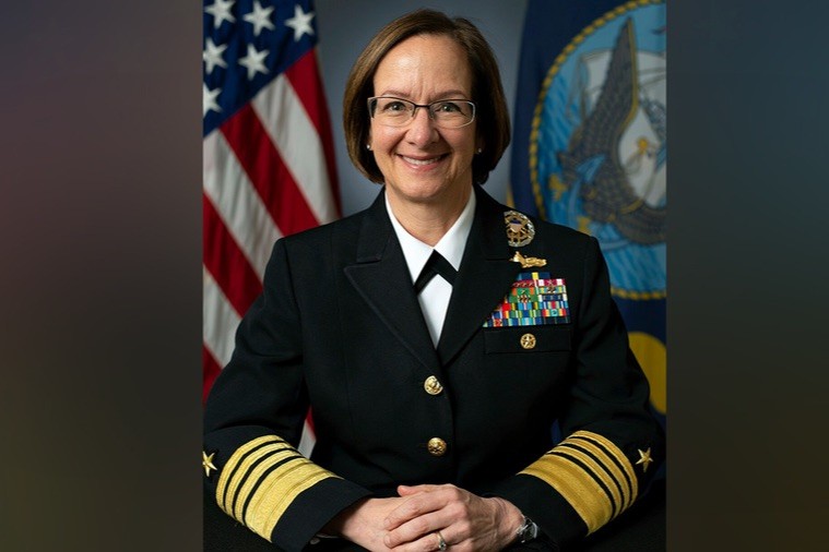 Đô đốc Lisa Franchetti. Ảnh: US Navy.