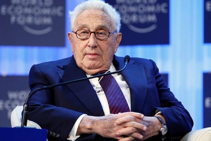 Cựu ngoại trưởng Mỹ Henry Kissinger. Ảnh: Reuters