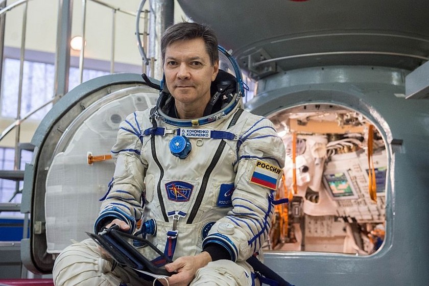 Phi hành gia Oleg Kononenko. 