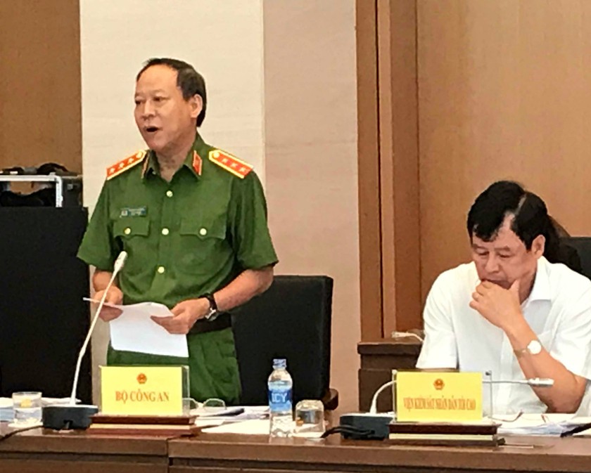 Thượng tướng Lê Quý Vương, Thứ trưởng Bộ Công an thông tin 