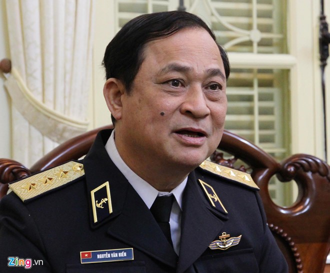Ông Nguyễn Văn Hiến nguyên Thứ trưởng Bộ Quốc phòng, nguyên Tư lệnh Quân chủng Hải quân