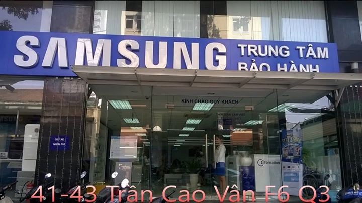 Trung tâm bảo hành Samsung 41- 43 Trần Cao Vân.