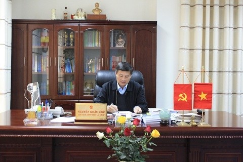 Ông Nguyễn Khắc Chử - tân Bí thư Tỉnh ủy Lai Châu.