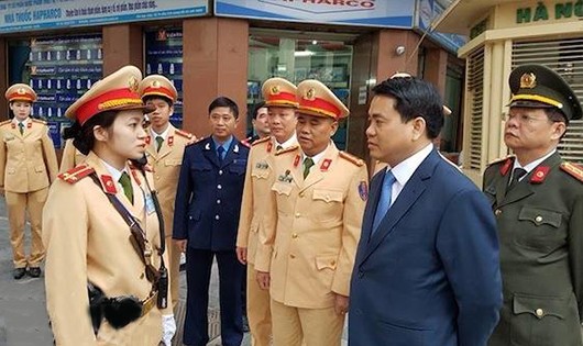 CSGT Hà Nội ra quân bảo an mùa lễ hội xuân 2017