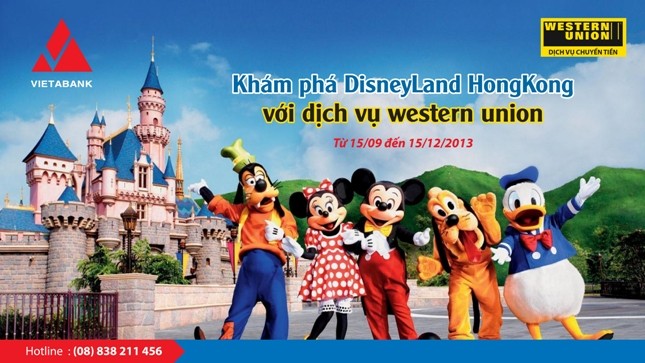 Cùng VietABank Khám phá Disneyland Hong Kong