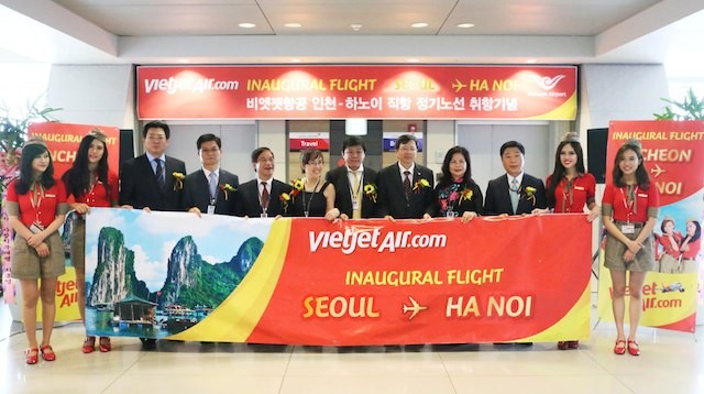 VietJet mở đường bay Hà Nội – Seoul (Hàn Quốc)