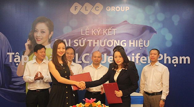 Jennifer Phạm trở thành Đại sứ Thương hiệu của Tập đoàn FLC