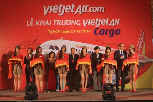 VietjetAir Cargo chính thức khai trương
