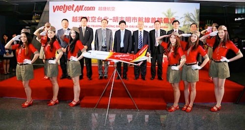 Vietjet tổ chức chuyến bay miễn phí từ Tp.HCM tới Đài Bắc