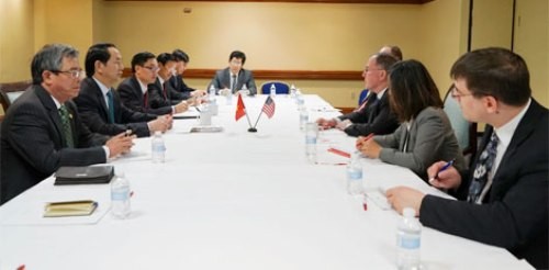 Bộ trưởng Trần Đại Quang tiếp kiến nhiều quan chức cấp cao Chính phủ Hoa Kỳ