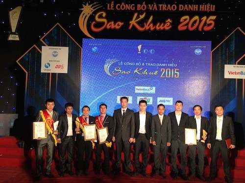 Viettel lập kỷ lục, 11 phần mềm đạt danh hiệu Sao Khuê 2015