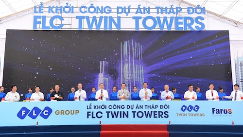 Khởi công dự án tháp đôi FLC Twin Towers 265 Cầu Giấy