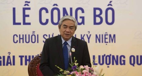 Bộ trưởng KH&CN Nguyễn Quân phát biểu tại Lễ công bố