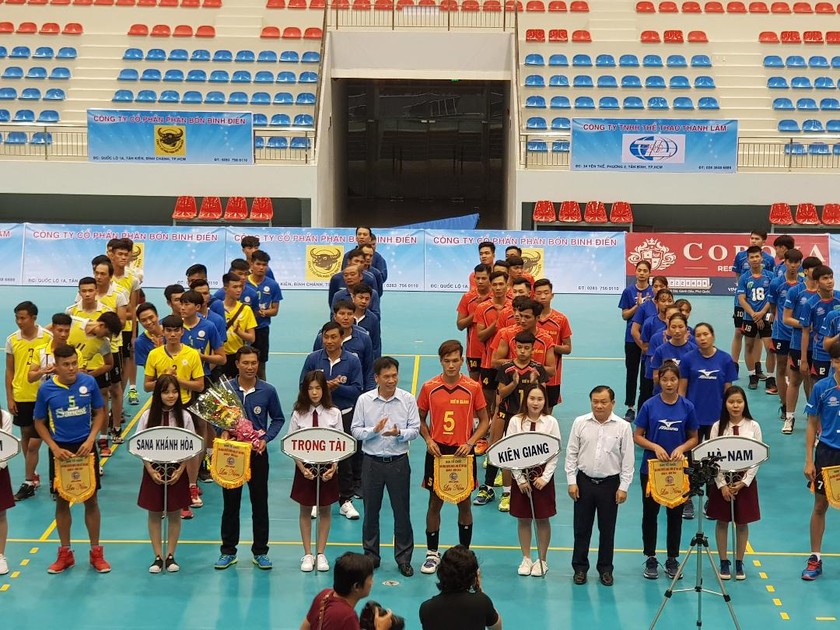 Khai mạc Giải bóng chuyền hạng A toàn quốc tại Kiên Giang