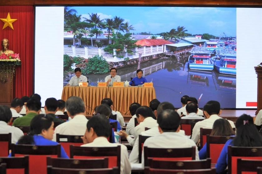 Quang cảnh kỳ họp HĐND bất thường huyện Phú Quốc khóa X, nhiệm kỳ 2016-2021