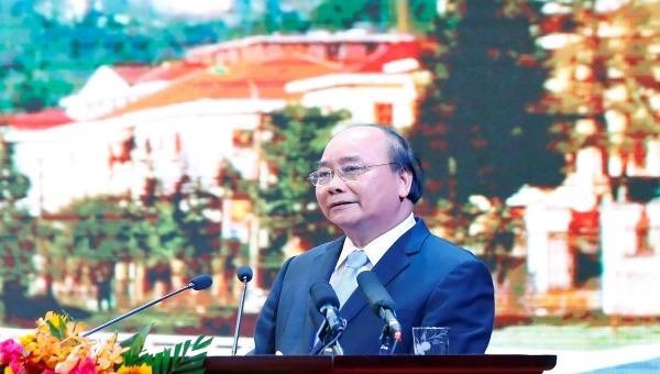 Thủ tướng Nguyễn Xuân Phúc phát biểu chỉ đạo tại hội nghị 