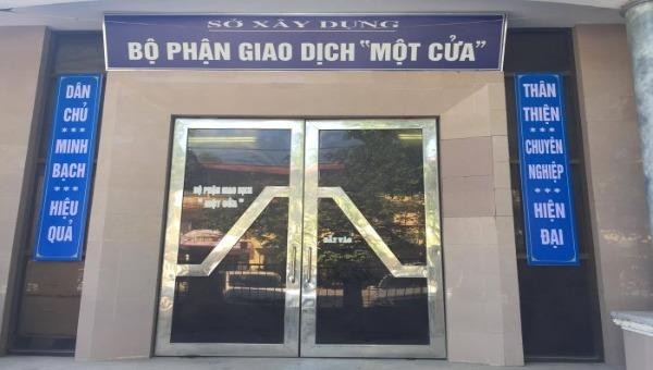 Bộ phận một cửa Sở Xây dựng tỉnh Tuyên Quang (ảnh minh họa)