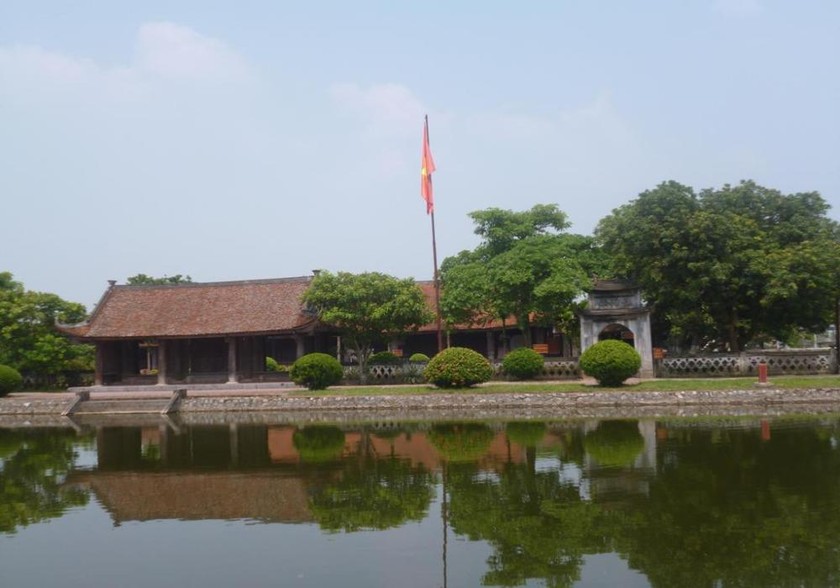 Chùa Keo (huyện Vũ Thư, tỉnh Thái Bình) - nơi hiện vẫn còn lưu giữ bức “Thánh tượng” của Thiền sư Không Lộ
