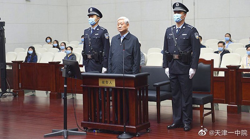 Bị cáo Triệu Chính Vĩnh bị Tòa án nhân dân Trung cấp số 1 thành phố Thiên Tân xét xử hôm 11/5 vừa qua