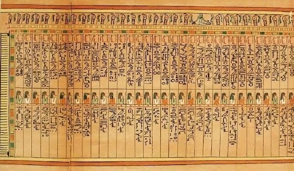 Những ký tự bí ẩn trong cuốn Ai Cập sinh tử kỳ thư