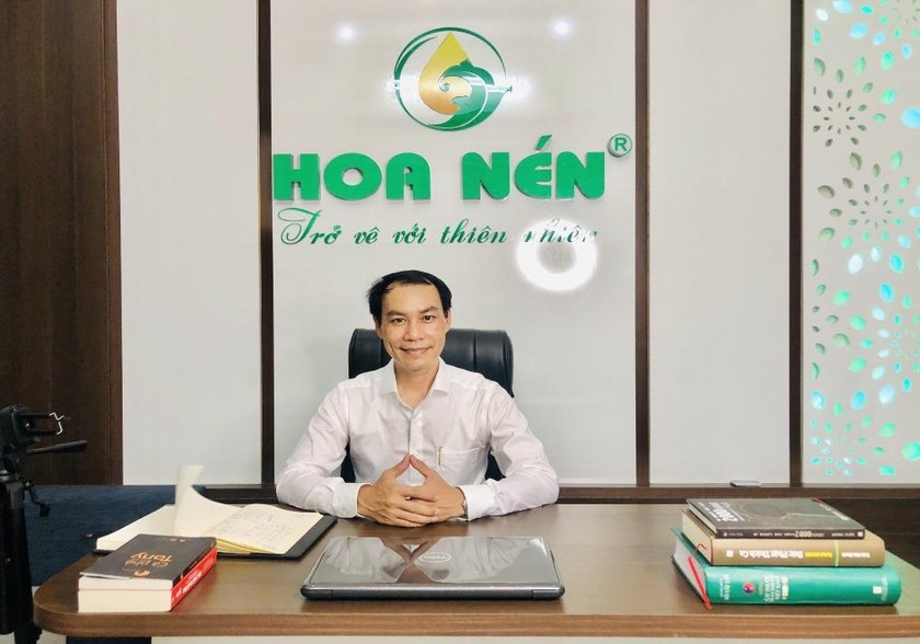 Doanh nhân Trương Bắc - Giám đốc Công ty sản xuất tinh dầu Hoa Nén
