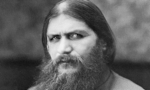 Chân dung thầy phù thủy Rasputin. 