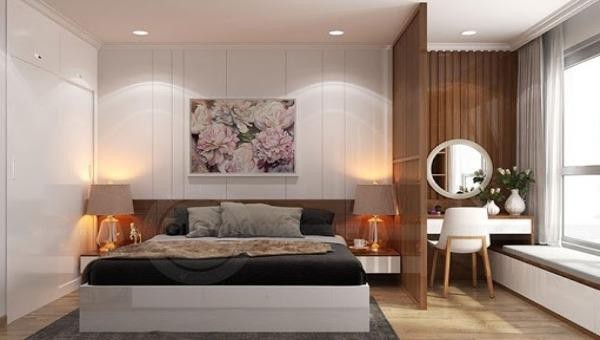 Một thiết kế phòng ngủ đẹp, đơn giản, trang nhã.