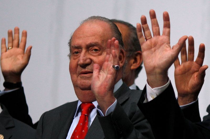Cựu vương Tây Ban Nha Juan Carlos.