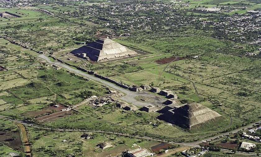  Toàn cảnh thành cổ Teotihuacan