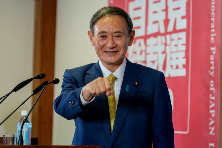 Tân Thủ tướng Nhật Bản Yoshihide Suga.