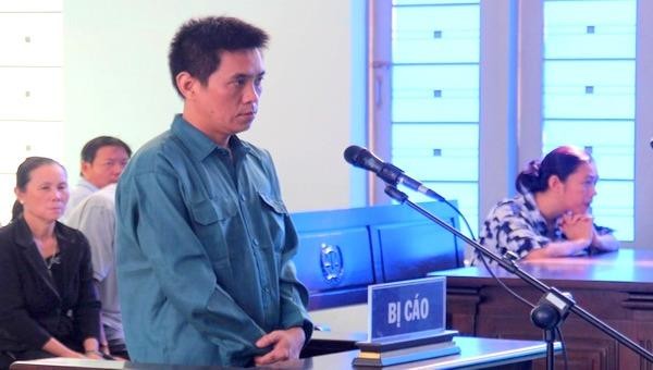  Bị cáo Phạm Thanh Liêm tại phiên tòa xét xử.