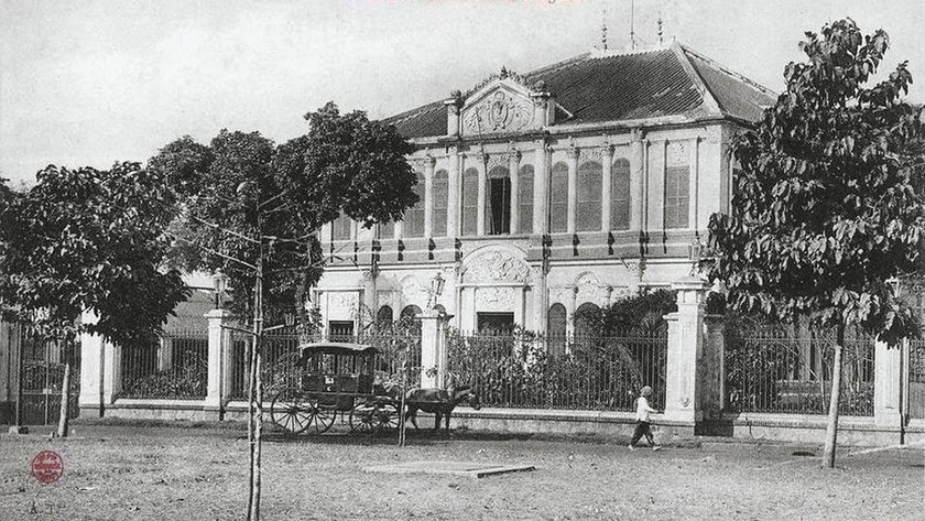 Dinh thự của gia đình Tổng đốc Phương ở quận 3 Sài Gòn xưa.