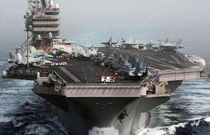 Tàu sân bay USS Nimitz đã được rút về.