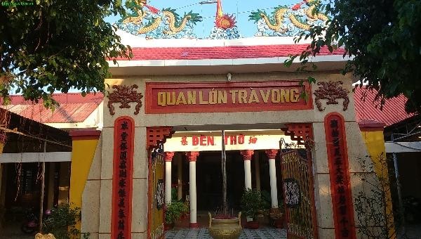 Miếu thờ Quan lớn Trà Vong Huỳnh Công Giản. 
