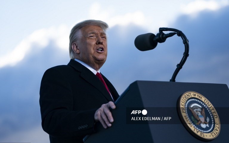 Trong bài phát biểu chia tay, ông Trump nêu một loạt thành tựu đã đạt được trong 4 năm qua, bao gồm việc thành lập Lực lượng Không gian Mỹ, cắt giảm thuế và “xây dựng nền kinh tế lớn nhất mà nước Mỹ từng thấy. 
