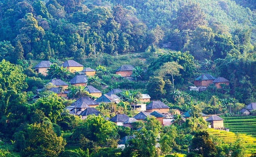 Bản làng tuyệt đẹp người Hà Nhì.