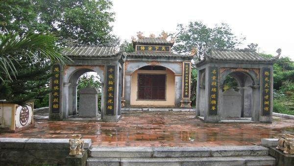 Khu di tích thờ trạng nguyên Nguyễn Quốc Trinh. 